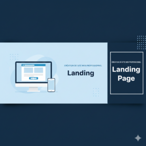 Création de site web professionnel :  Landing page
