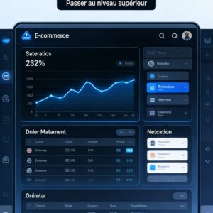 Création de site web professionnel :   Site E-commerce avancé