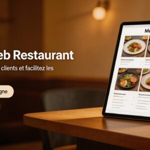 Création de site web professionnel :  Site restaurant / café
