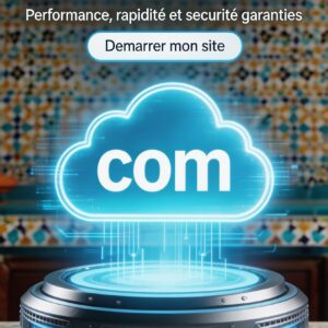Création de site web professionnel :  hébergement + domaine