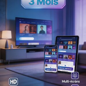 Accès chaînes et contenus en ligne 3 mois