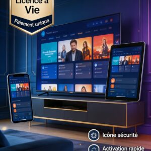 Application Accès chaînes et contenus en ligne à vis