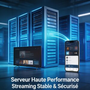 🚀 Pack Serveur Haute Performance + Application Compatible Smart TV